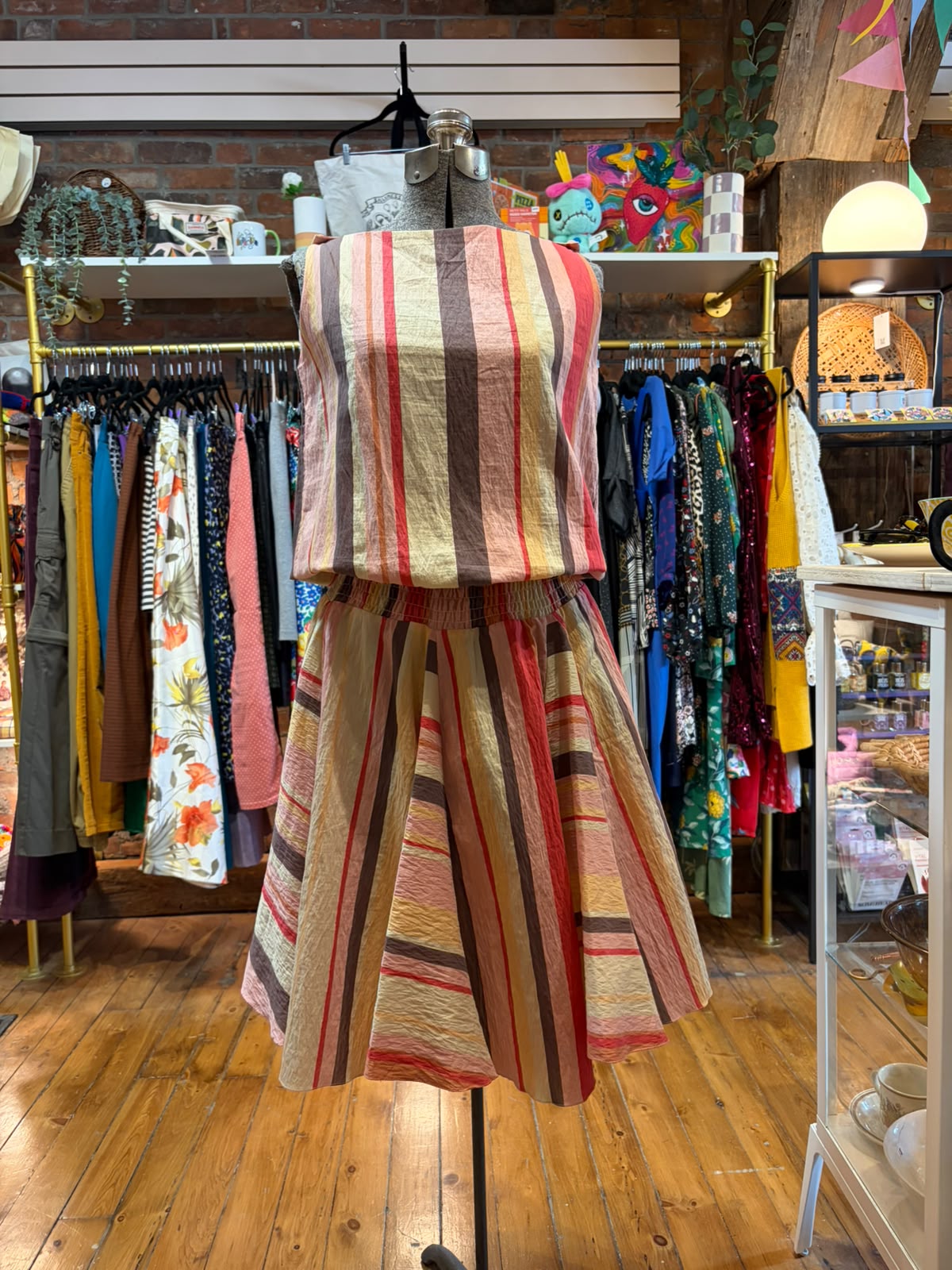 Tube Gallery striped dress