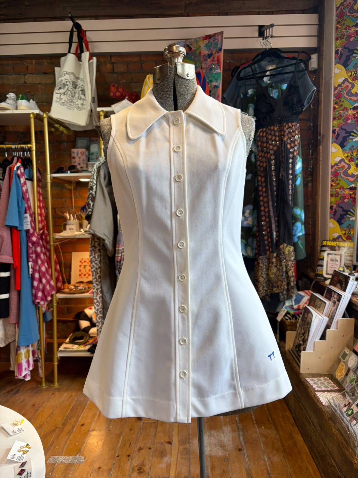 RARE Vintage 1970's Topher Tennis dress - Medium