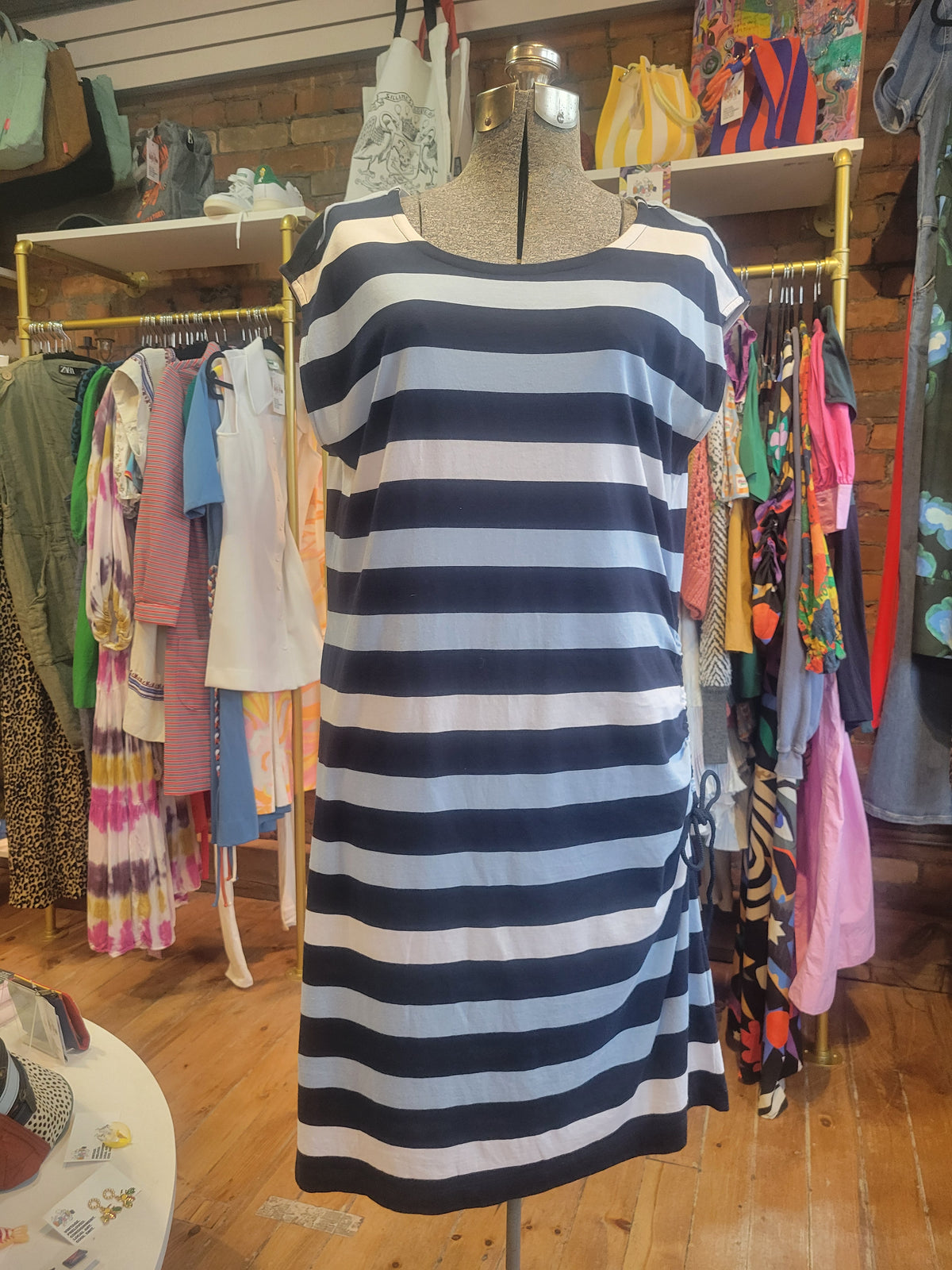 Tommy Hilfiger striped knit t-shirt dress - Extra Large
