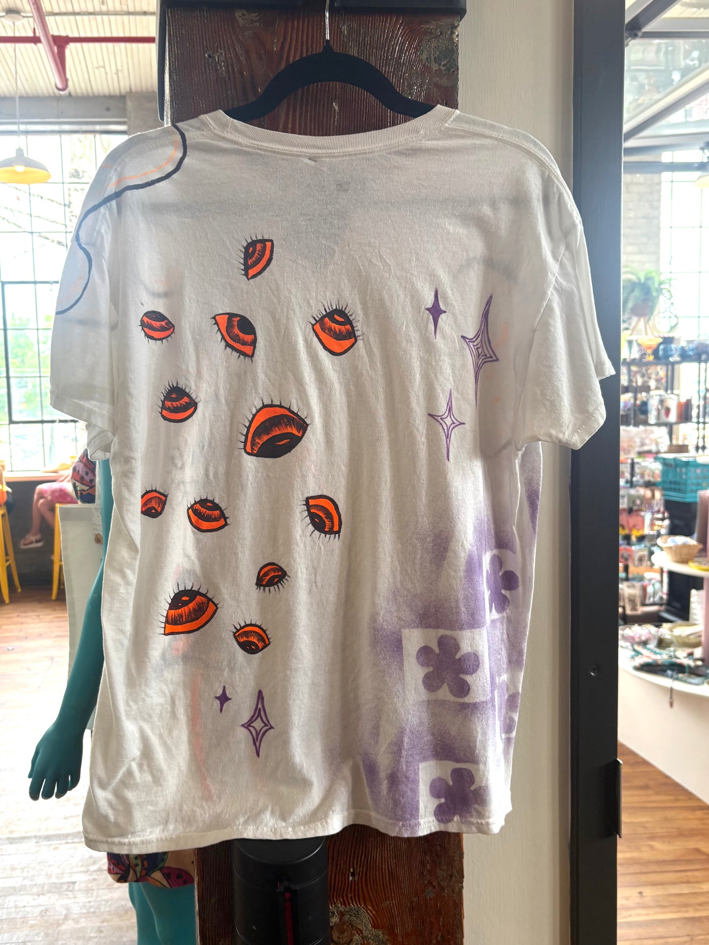 Blooming Artistry Hand Painted Tee