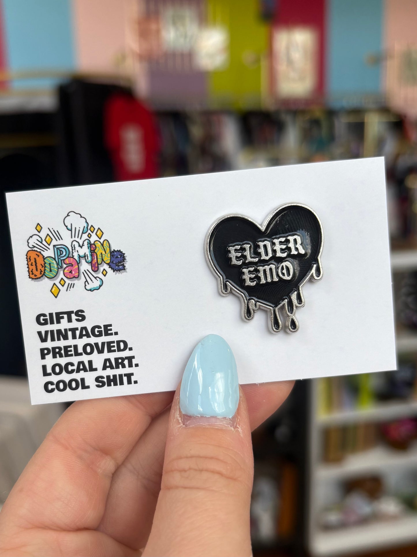 Elder Emo - Enamel Pin