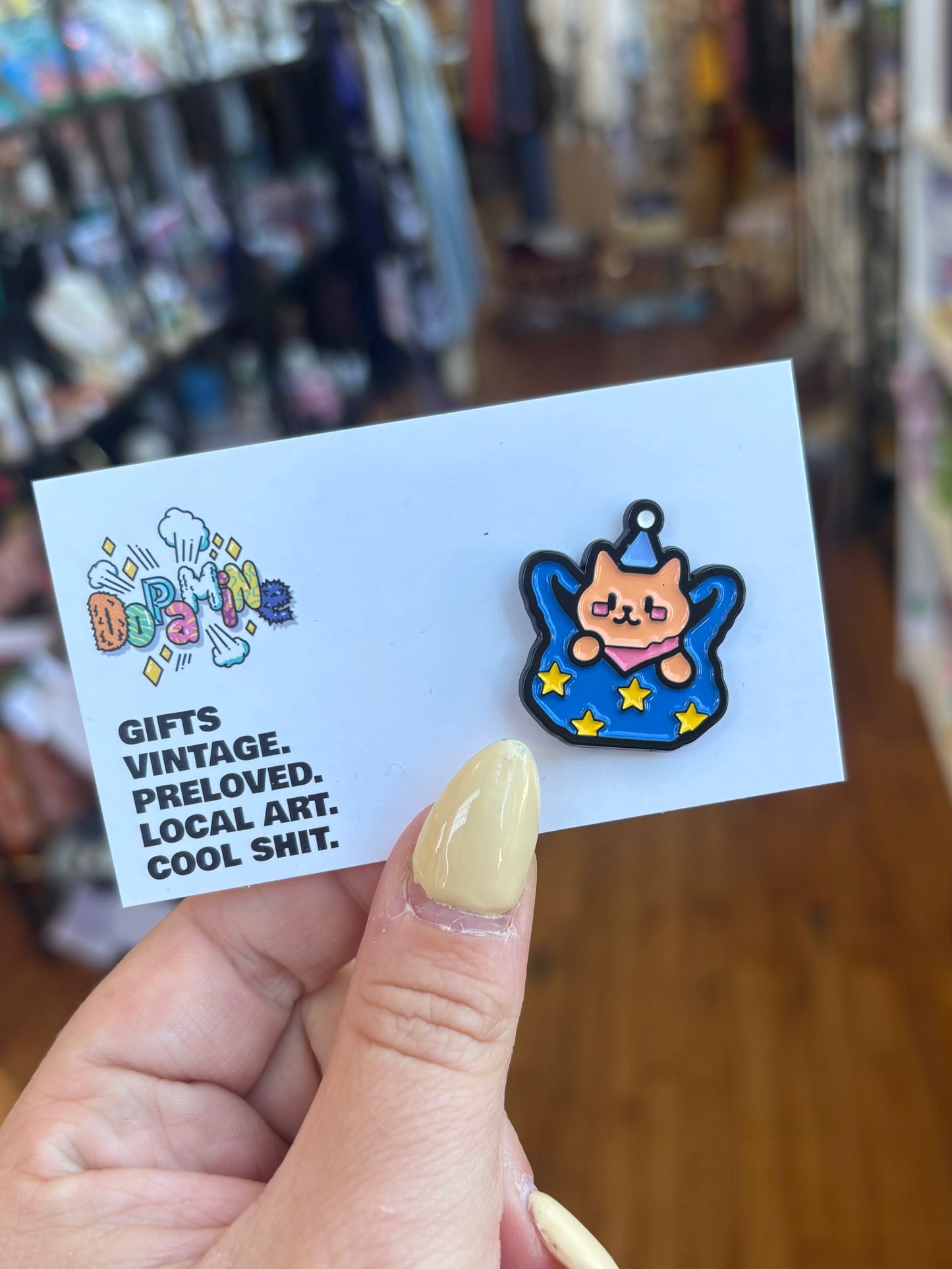 Happy Kitty - Enamel Pin