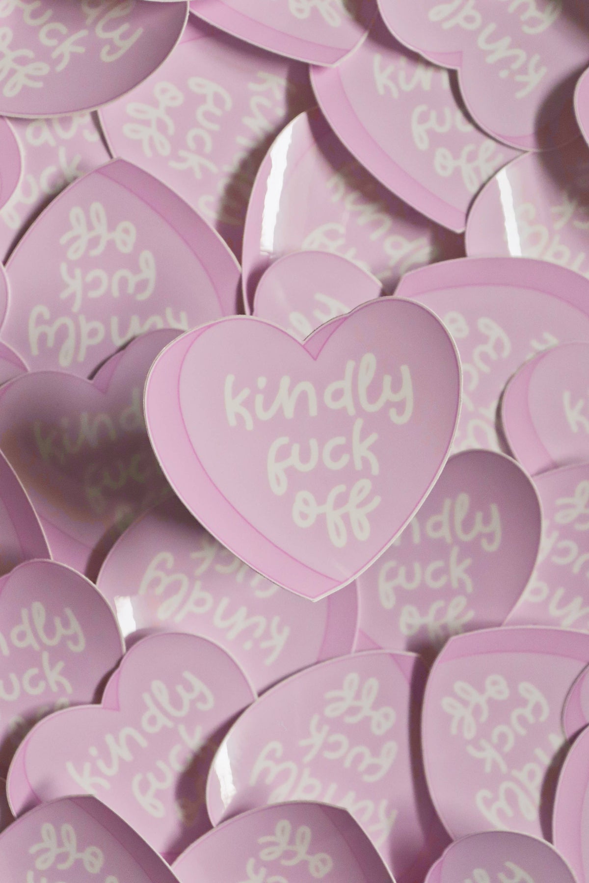 Kindly Fuck Off | Glossy Waterproof Vinyl Sticker