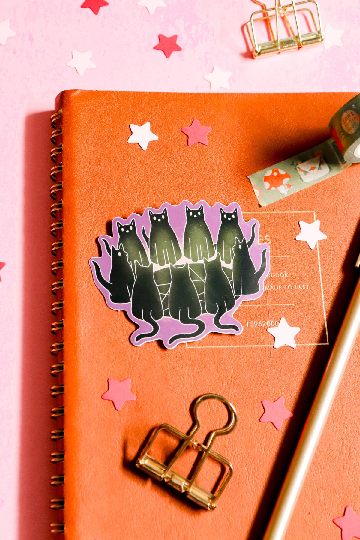 Black Cats Cult | Glossy Waterproof Vinyl Sticker