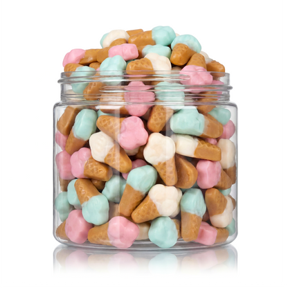 Gummy Ice Cream Cones Candy: Sweet Chewy Candy Bag