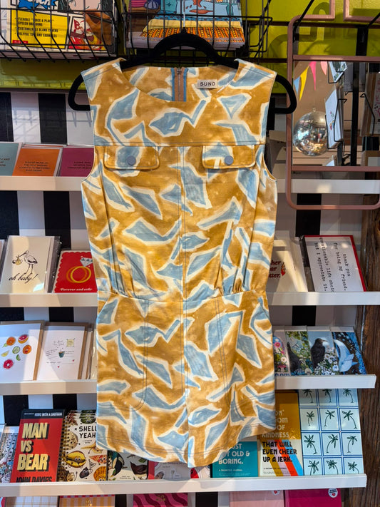 RARE Suno printed romper