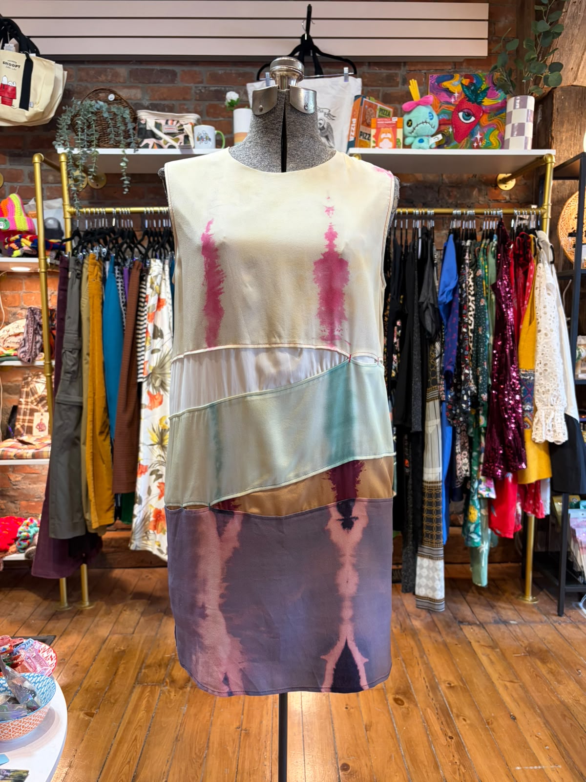 Acne Studios Sagita Bleach mini dress