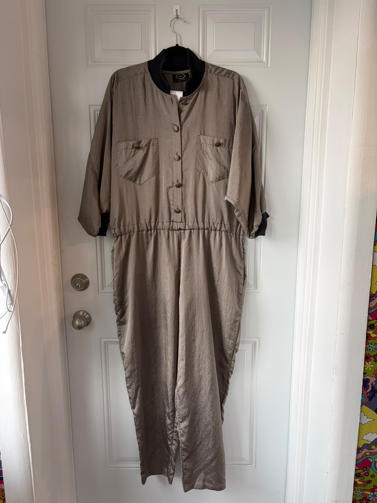 Vintage 1980's Cami Pour LeBoff jumpsuit (deadstock) - Extra Large
