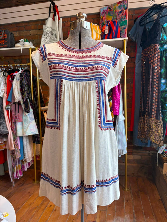 Isabel Marant "Etoile" Demna embroidered dress - Extra Small