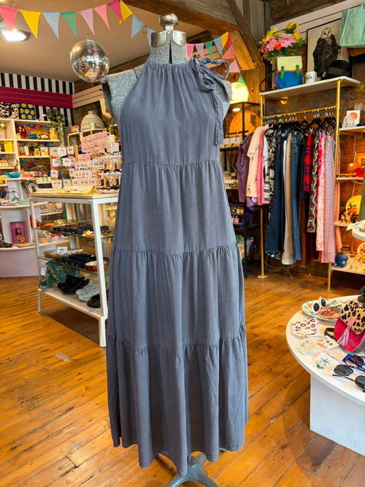 Robe longue dos-nu étagée Cloth & Stone - Petite