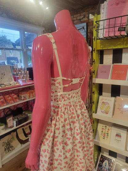 Mini-robe corset Baby Blooms For Love & Lemons x Victoria's Secret - Très petit
