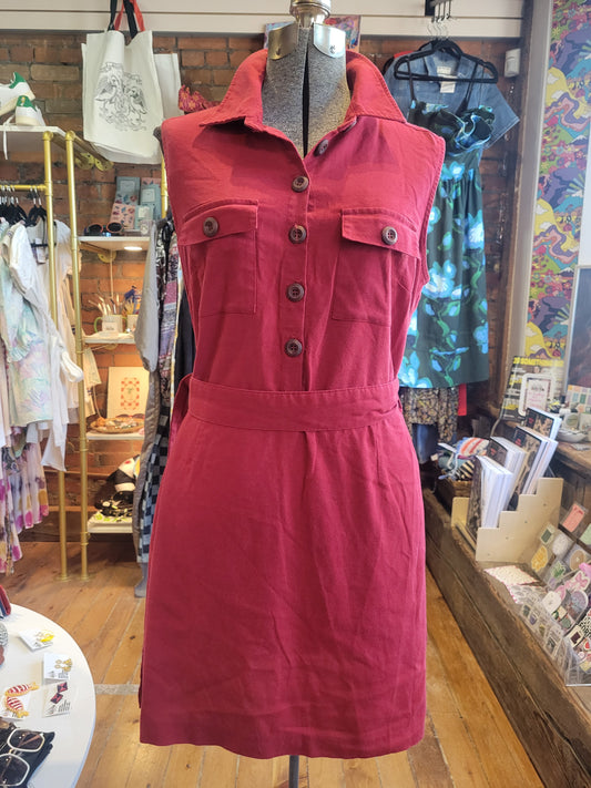 San Francisco Sleeveless Utility dress- size Medium