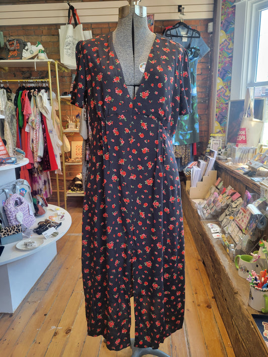 Robe midi imprimé fleuri Mango - taille Grand