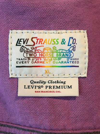 NWT Levis Pride Liberation Trucker vest - size extra large