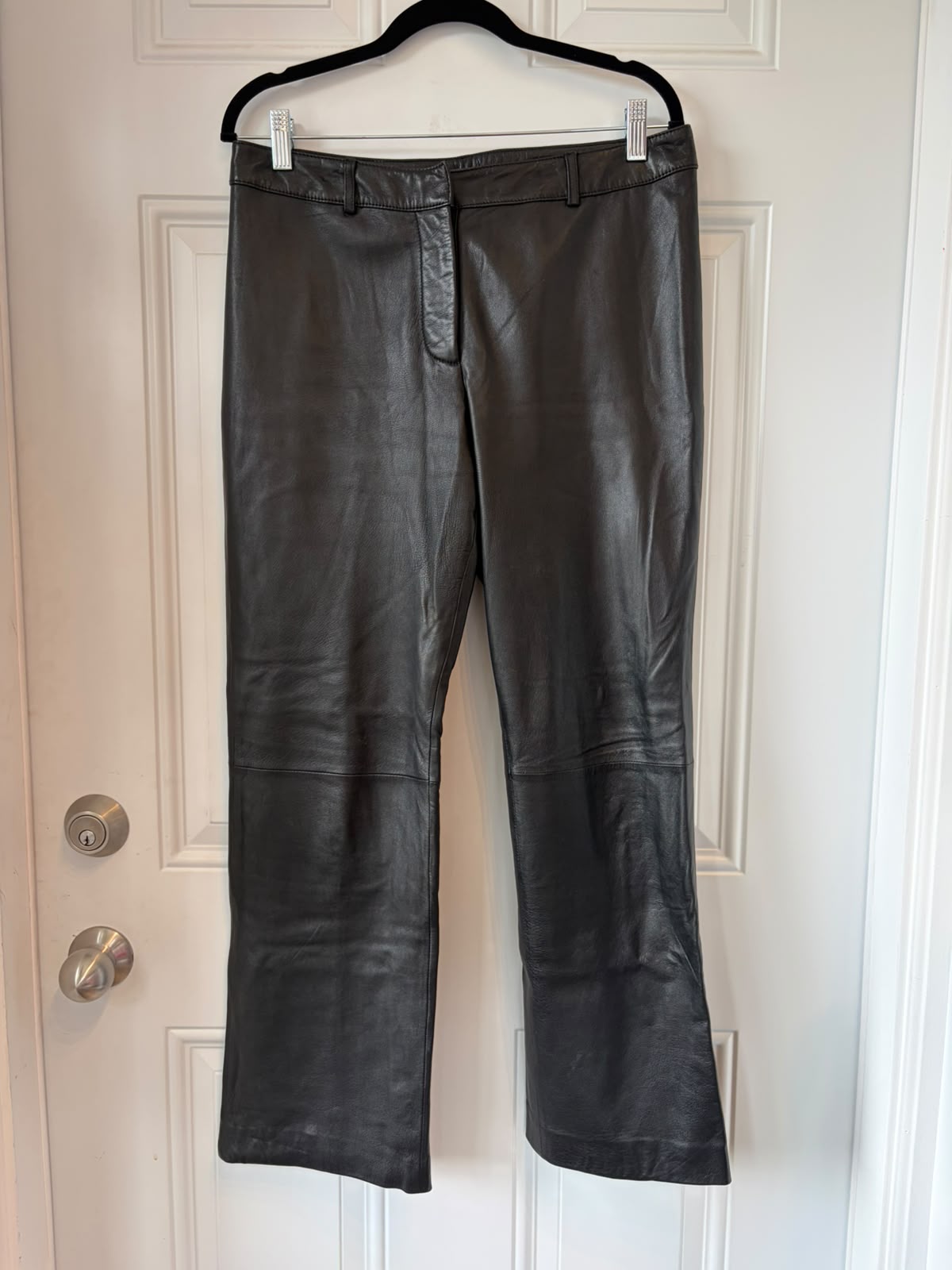 Vintage Y2K 111 State black leather pants - size 10