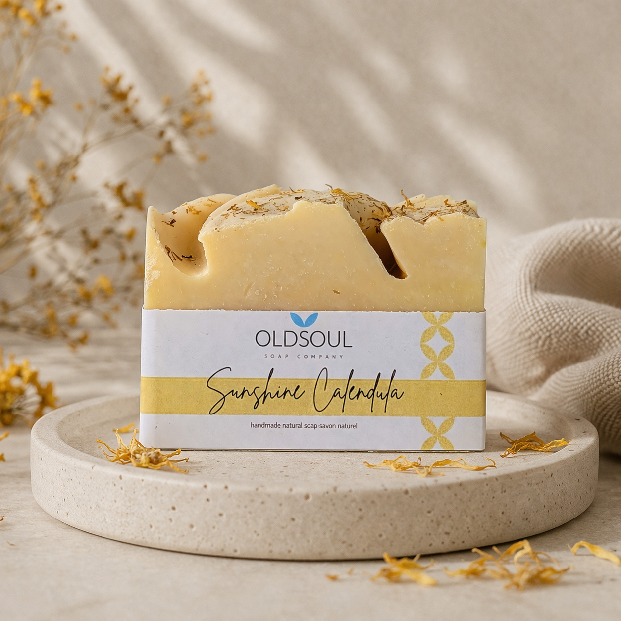 Sunshine Calendula Soap