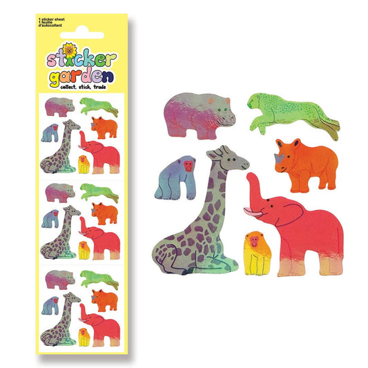 Pearl Wild Animal Stickers