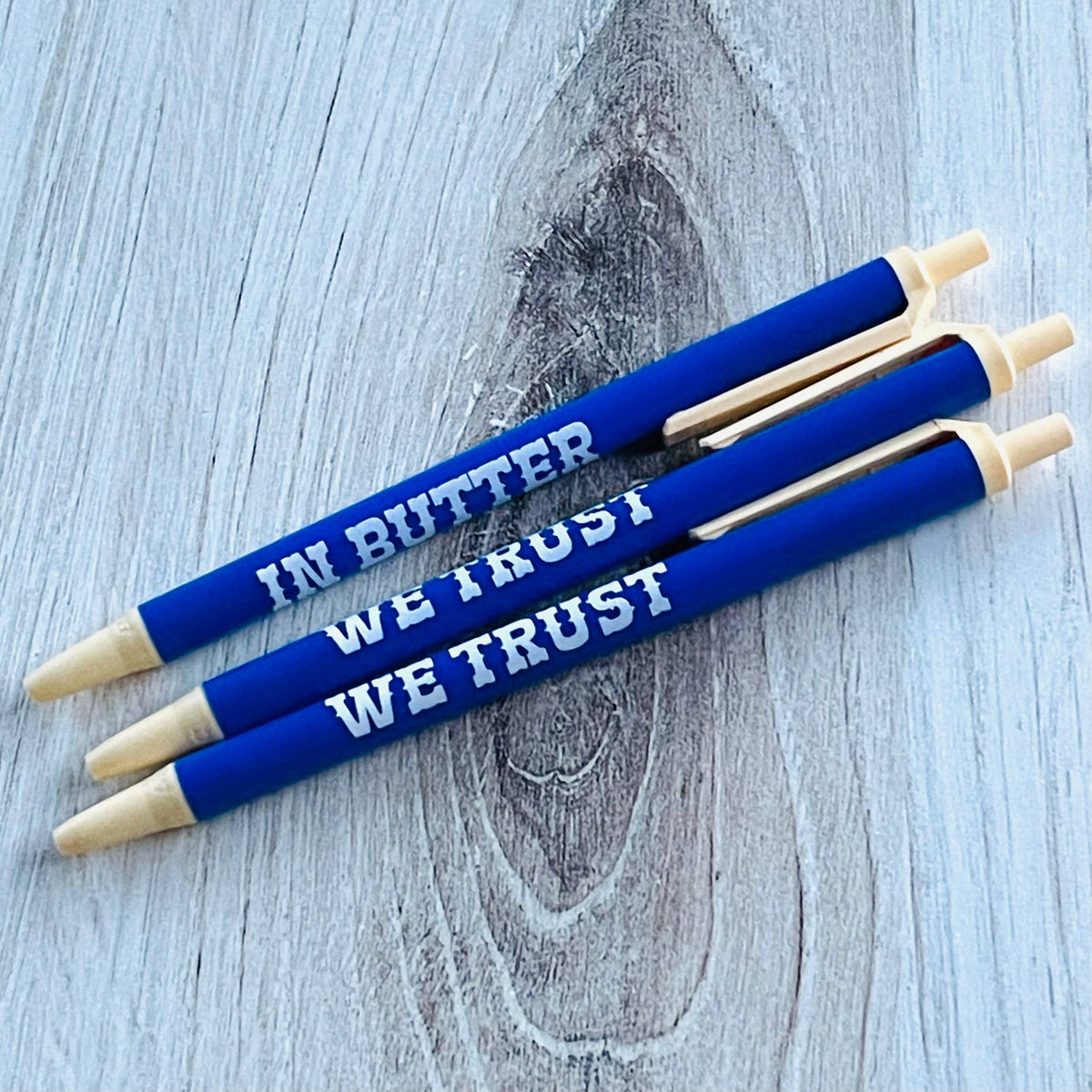 In Butter We Trust - Bic Clic Stic Pen