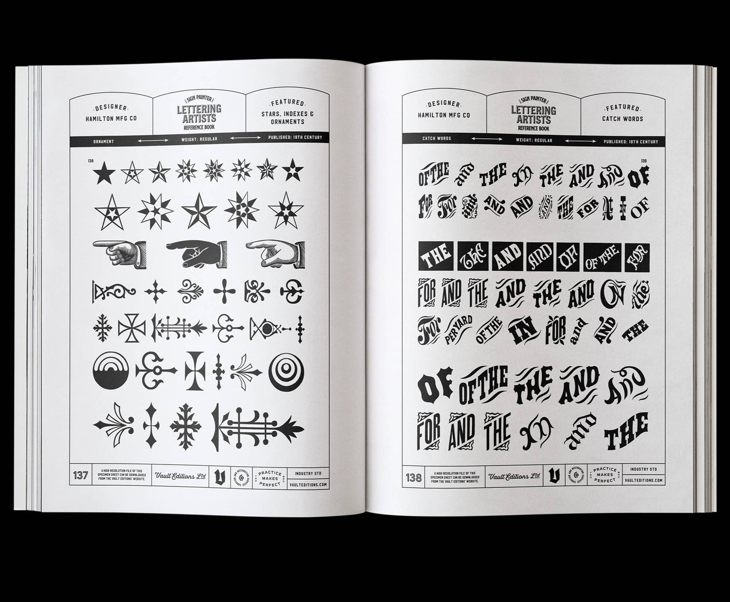 Vault Editions: Sign Painter & Lettering Artist Reference Book