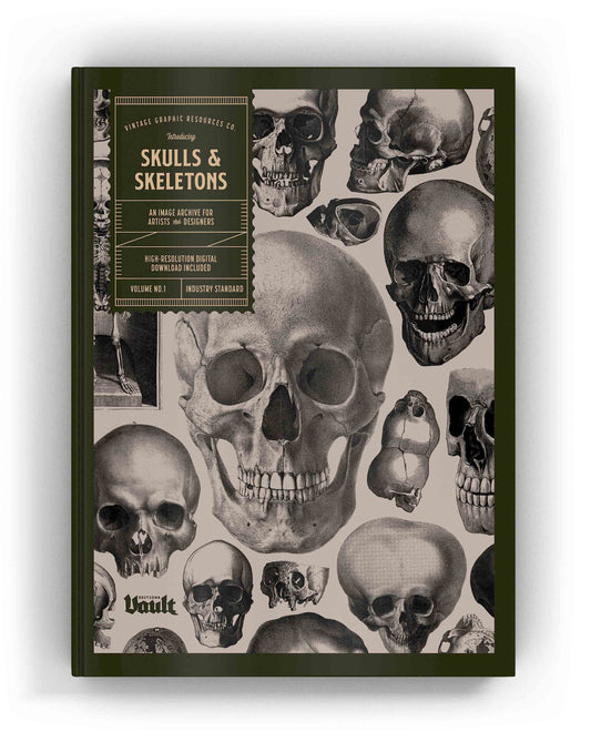 Vault Editions: Skulls & Skeletons Reference Book
