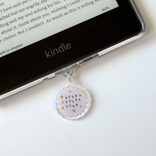 USB-C Port Charm - Book Lover