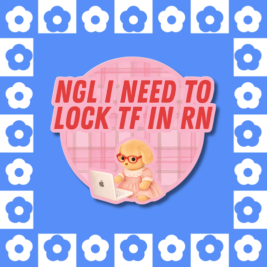 Lock In - Sticker