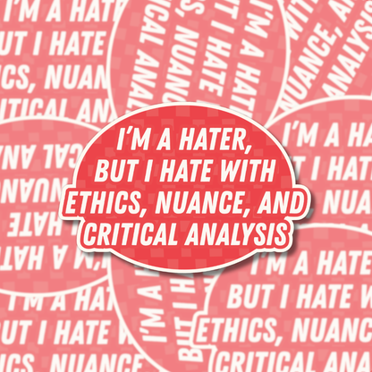 Hater - Sticker