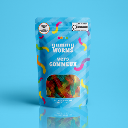 Gummy Worm Candy Bag: Classic Fruity Chewy Sweets