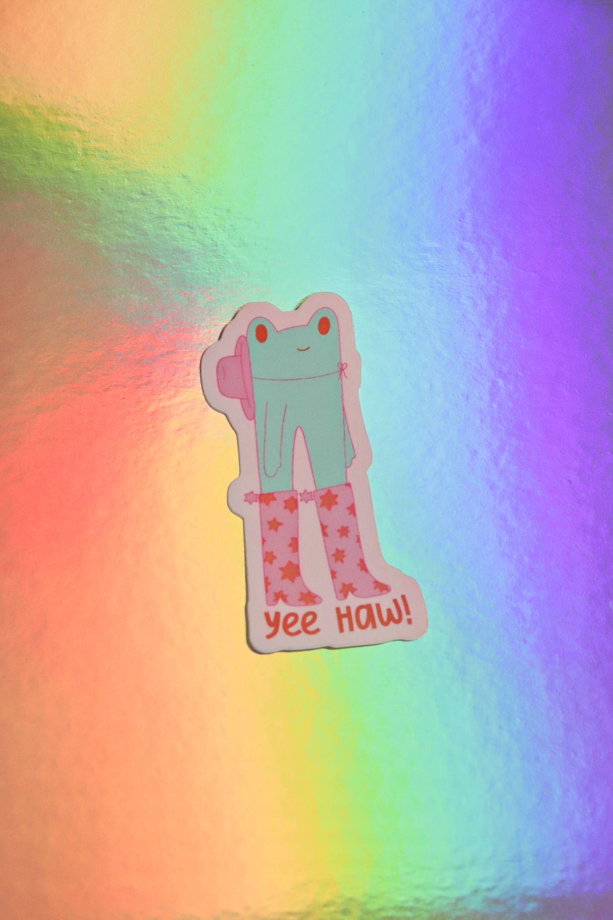 Yee Haw, I’m a Cowboy! | Glossy Waterproof Vinyl Sticker