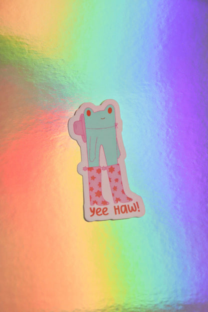 Yee Haw, I’m a Cowboy! | Glossy Waterproof Vinyl Sticker