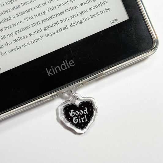 USB-C Port Charm - Good Girl