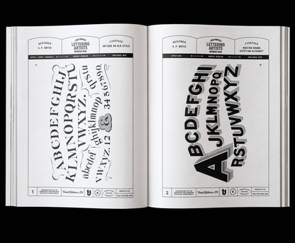Vault Editions: Sign Painter & Lettering Artist Reference Book