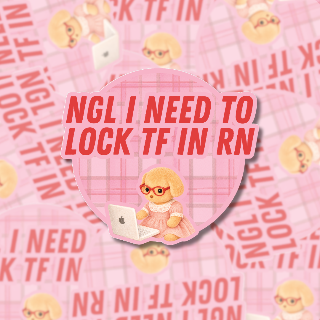 Lock In - Sticker