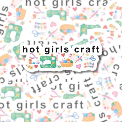 Hot Girls Craft - Sticker