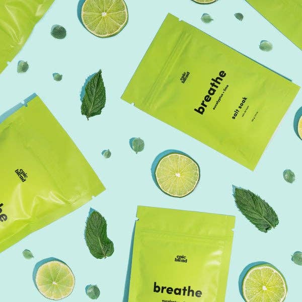 Breathe Bath Salts Soak Vegan