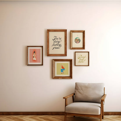 You're Doing F'ing Great Art Print 5"x7"
