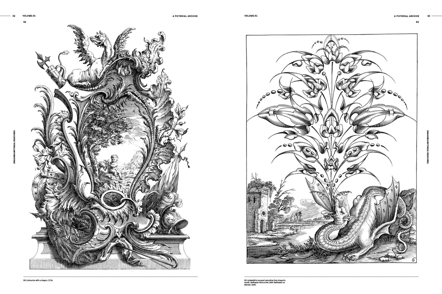 Vault Editions: Dragons & Mythical Creatures Reference Book