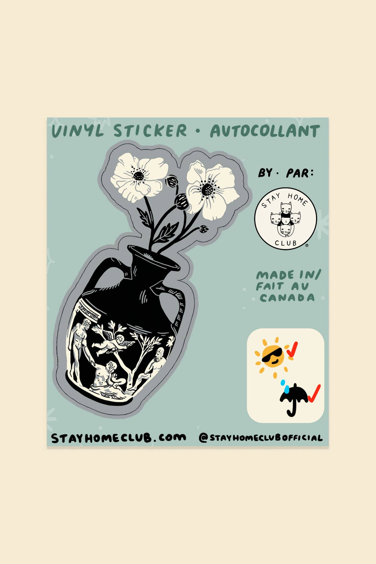 Cameo Sticker | Waterproof Vinyl Sticker