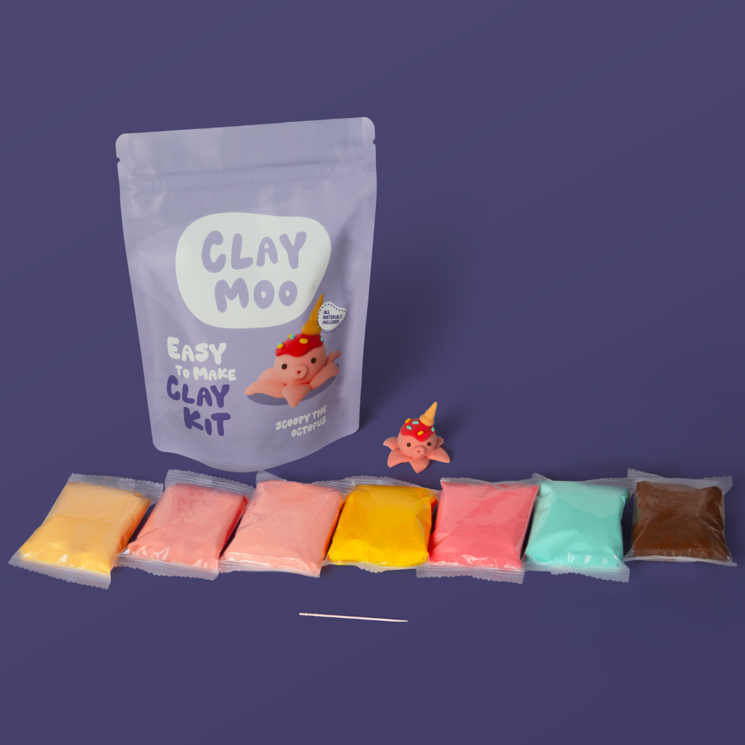 Scoopy the Octopus DIY Clay Kit