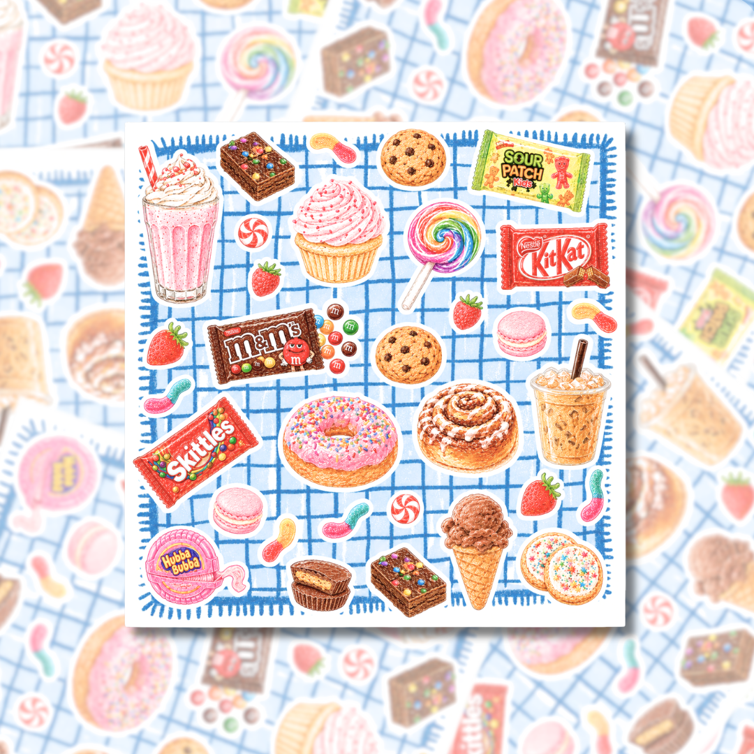 Treats - Sticker Sheet