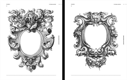 Vault Editions: Frames, Borders & Cartouches Reference Book