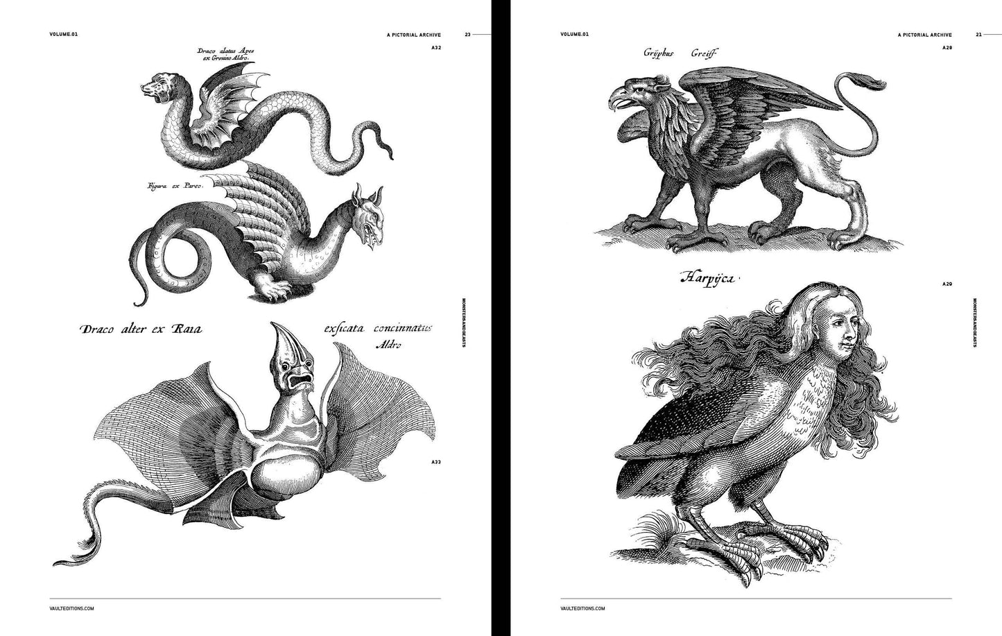Vault Editions: Monsters and Beasts Reference Book