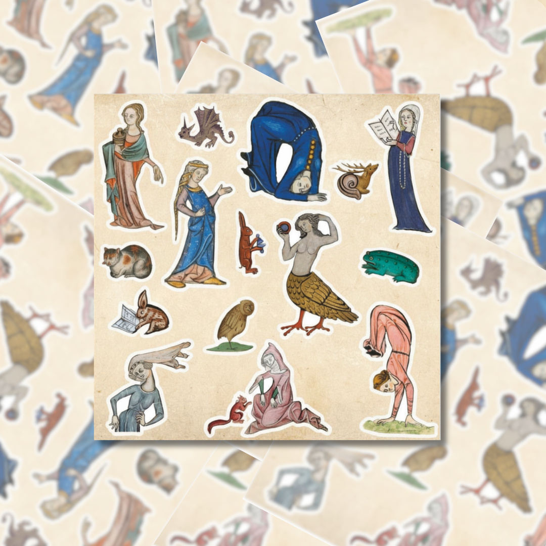Medieval Baddies - Sticker Sheet