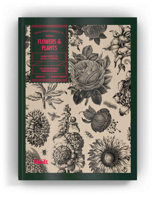 Vault Editions: Flowers and Plants Reference Book