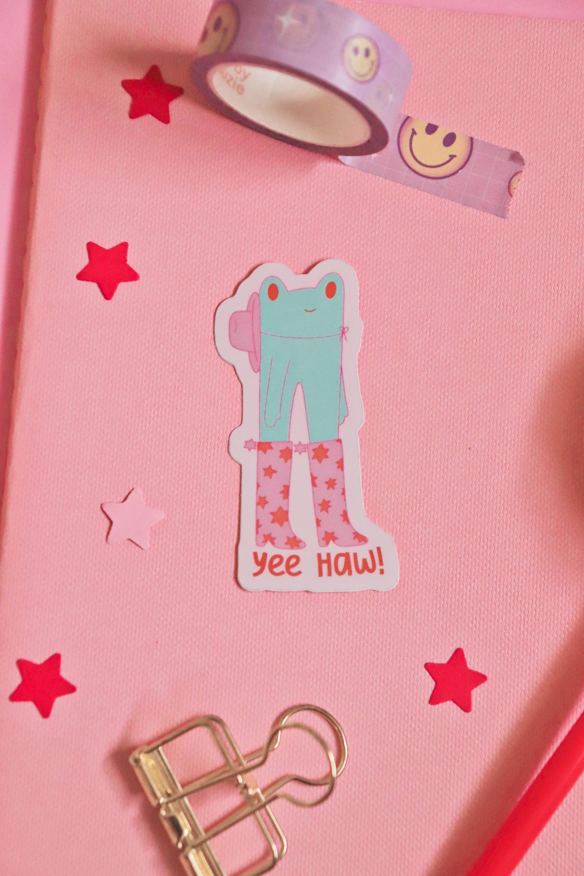 Yee Haw, I’m a Cowboy! | Glossy Waterproof Vinyl Sticker