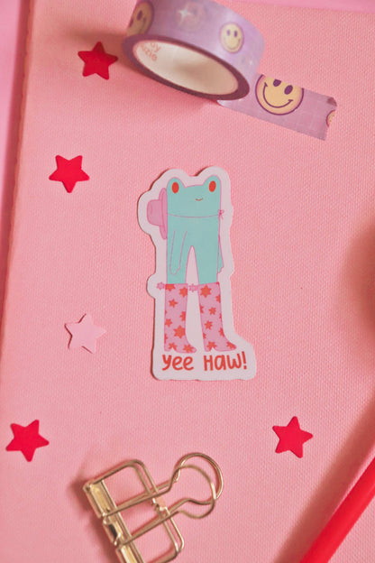 Yee Haw, I’m a Cowboy! | Glossy Waterproof Vinyl Sticker