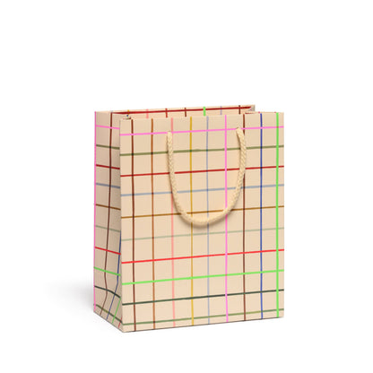 Color Grid Medium Gift Bag