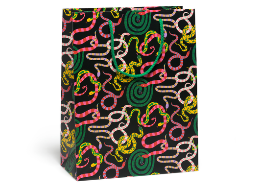 Vibrant Snakes Large Gift Bag