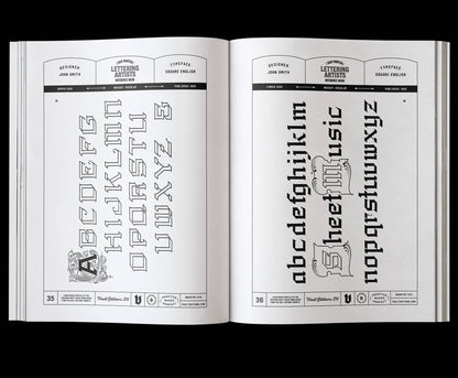 Vault Editions: Sign Painter & Lettering Artist Reference Book