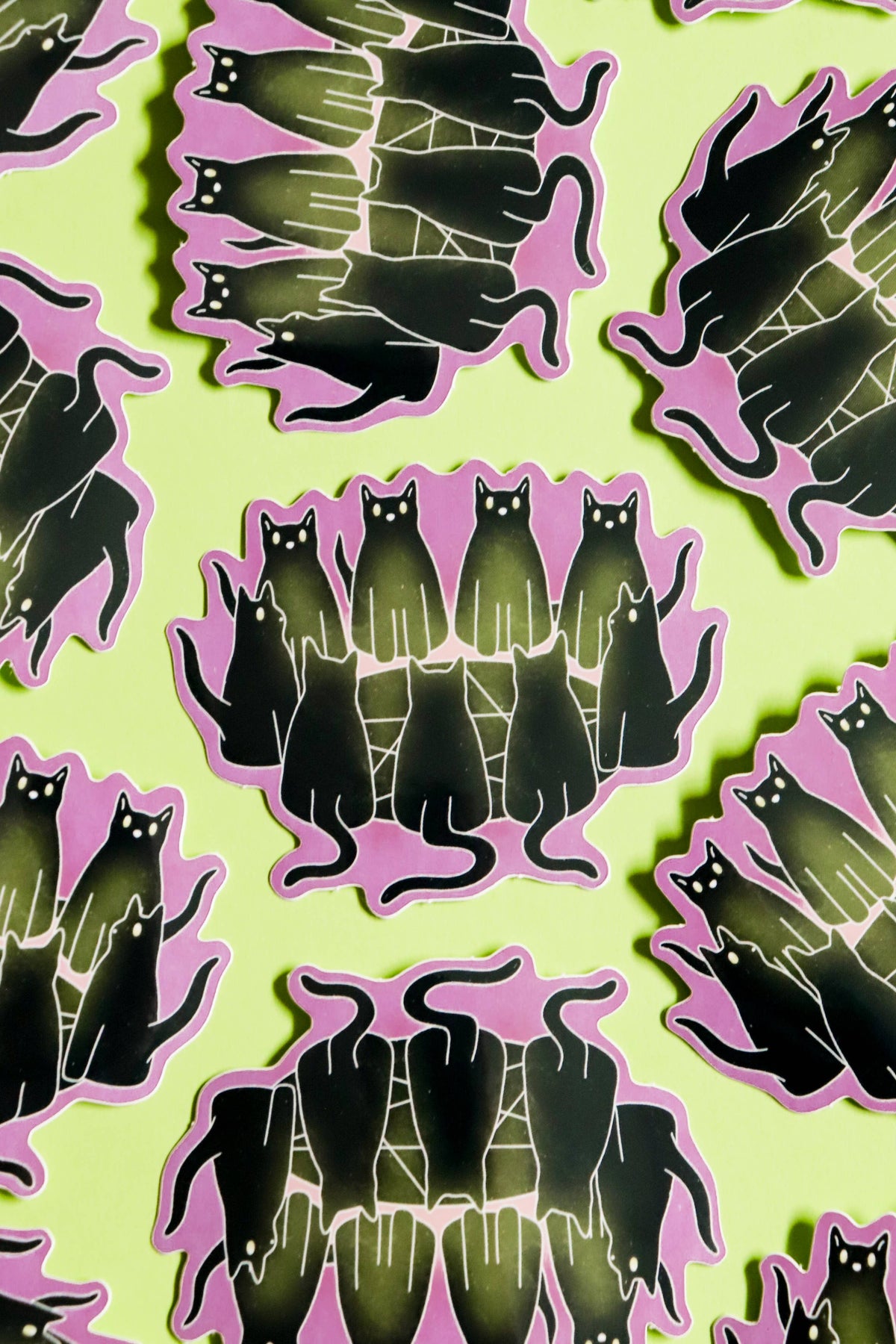 Black Cats Cult | Glossy Waterproof Vinyl Sticker